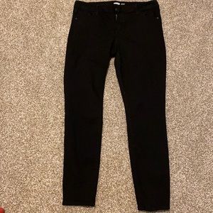Old Navy rockstar super skinny black jeans